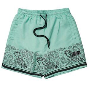 LUCA Bandana Print Short -  GREEN